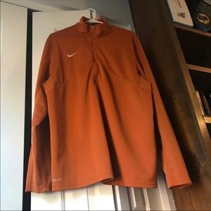 Nike Drifit pullover zip sweater